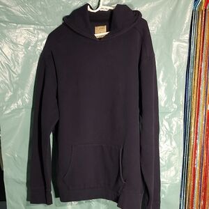 Men's Hoodie w/ fleece type lining..The hood is lined with heavy material..